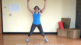 10Minute Cardio Kickboxing Workout From SparkPeople [upl. by Hermina792]