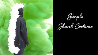 Skunk Costume DIY [upl. by Hultgren]