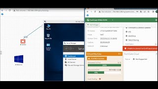 Add Win Server 2016 Fortigate v7 to pnetlab and how to accessBNcibMahmoud [upl. by Desdamonna]