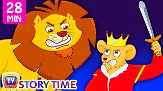 Lion amp The Mouse  Plus Many More Bedtime Stories For Kids in English  ChuChu TV Storytime [upl. by Lahcim]