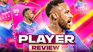 5⭐5⭐ 99 FUTTIES PREMIUM NEYMAR PLAYER REVIEW  FC 24 Ultimate Team [upl. by Koblick]