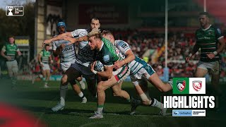 Highlights Leicester Tigers v Gloucester Rugby  Gallagher Premiership 2425 Round 5 [upl. by Lynnell]