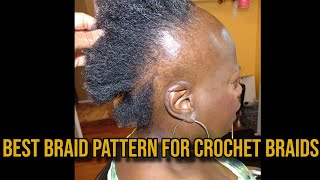 BEST BRAID PATTERN FOR CROCHET BRAIDS [upl. by Kevon67]