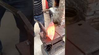 Butcher knife quenching cutting and stamping process [upl. by Ninerb]