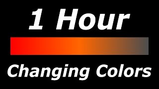 Relaxing 3 Color Changing RedOrangeGray Screen Led Lights 1 Hour [upl. by Serle]