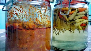 birds eye chilly pickle red and whitekanthari pickle picklerecipe kantharipicklerecipe [upl. by Tucky]