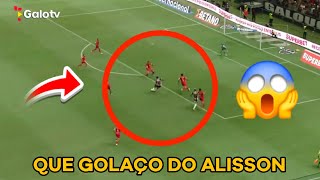 MEU DEUS QUE GOLAÃ‡O DO ALISSON ENTORTOU O ZAGUEIRO E MANDOU NA GAVETA ATLÃ‰TICOMG X TOMBENSE [upl. by Garrott312]