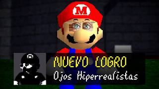 🌙 Super Mario 64 pero con LOGROS y más 👀 [upl. by Knowland]