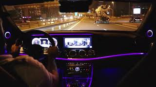 NEW 2019 Mercedes AMG E63 S 4Matic  NIGHT POV Test Drive  Cold Start amp Exhaust Sound [upl. by Othello214]