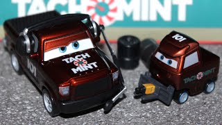 Disney Cars NextGen TachOMint Crew Chief amp Pitty Piston Cup Racing Team Custom [upl. by Ecnaralc]