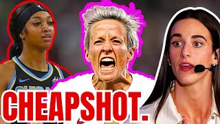 Megan Rapinoe CHEAPSHOTS Caitlin Clark in Comments on WNBA ROTY Race against Angel Reese [upl. by Lednem46]