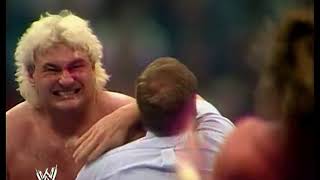 Roddy Piper vs Adrian Adonis WM III Pontiac Silverdome [upl. by Enajharas]