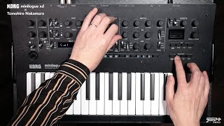 KORG minilogue xd アナログ・シンセサイザー demo by Tomohiro Nakamura【デジマート製品レビュー】 [upl. by Nothgierc]