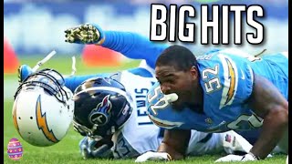 NFL Biggest Hits on RBs [upl. by Dwane]