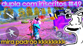 FREE FIRE MAX  dupla com inscritos 49 [upl. by Sel772]