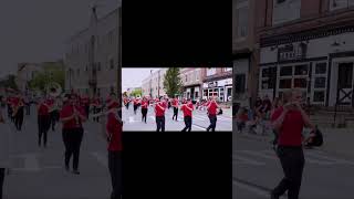 Memorial Day Parade band marching respect [upl. by Venezia]