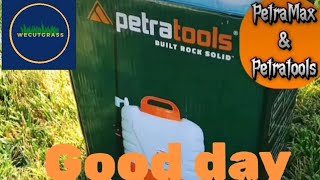 BackpackPOWER sprayer Hd2000 by PETRATOOLS UNBOXING [upl. by Etty]