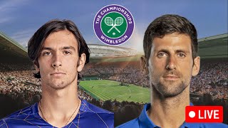 🔴🇮🇹 LORENZO MUSETTI  NOVAK DJOKOVIC 🇷🇸  🔥 UNE SURPRISE XXL EN VUE   WIMBLEDON 2024  LIVEDIRECT [upl. by Nnodnarb]