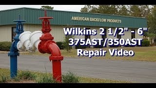 Wilkins Zurn 2 12quot  6quot 375AST350AST Repair Video [upl. by Venola]