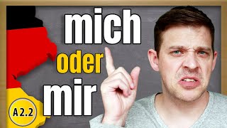 When to use mir  mich with German reflexive verbs [upl. by Nosneb]