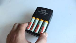 Kodak Value Charger AA AAA Size Batteries [upl. by Yettie]