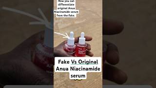 Fake Vs Original Anua Niacinamide Dark Spot Correcting Serum How you can identify fake original [upl. by Capp]