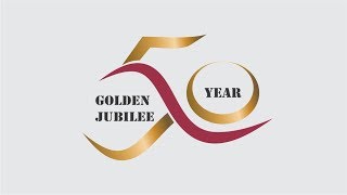 Golden Jubilee Logo Design in Corel Draw [upl. by Notyalc]