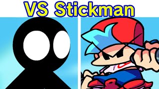 Friday Night Funkin VS Stickman FULL WEEK  Cutscenes FNF ModHard Stickman Animation Funny Mod [upl. by Foskett360]