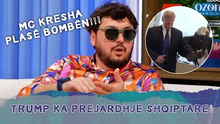 Aleksandër Vuçiq është me prejardhje majmuni MC Kresha plasë bombën Trump ka prejardhje shqiptare [upl. by Einnad718]