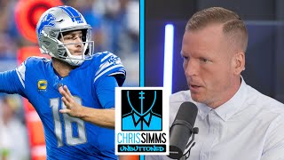 NFL Week 1 preview Los Angeles Rams vs Detroit Lions  Chris Simms Unbuttoned  NFL on NBC [upl. by Ifill896]