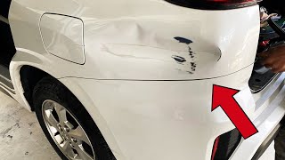 Easy Way To Repair Dents On Car That You Wont Believe The Results Its Like A New Car [upl. by Issy]