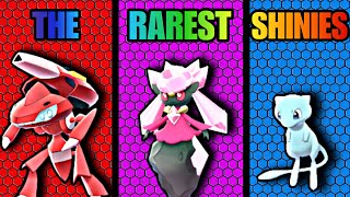 The Top 25 Rarest Shiny Pokémon of All Time [upl. by Ohce916]