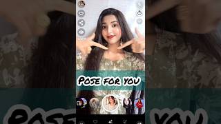 Pose for girls self photo pose ideas 💡youtuber shorts feed [upl. by Fishback]