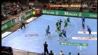 VfL Gummersbach  GWD Minden 4329 Handball 2009 [upl. by Lav942]