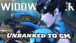 Unranked To GM on WidowMaker 81 Winrate Overwatch 2 [upl. by Filomena42]