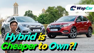 2020 Honda HRV 18 RS vs 15 Sport Hybrid Review This Over the Proton X70 [upl. by Rodolfo896]