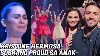 KRISTINE Hermosa BUMUHOS Ang LUHA ng Marinig Ang MALAAnghel BOSES ng Kanyang ANAK sa Voice Recital [upl. by Maer]