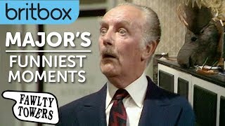 Majors Funniest Moments  Fawlty Towers [upl. by Olshausen]