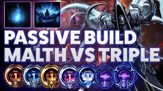 Malthael Last Rites  PASSIVE BUILD MALTH VS TRIPLE TANK COMP  Bronze 2 Grandmaster S2 2023 [upl. by Temirf31]