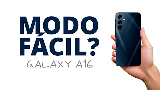 Como ativar o modo Fácil no Galaxy A16 SEM ERRO [upl. by Ardnal]