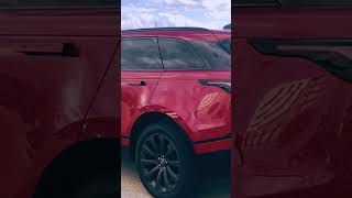 shorts landrover rangerover velar manchester 1owner approvedused red glossy colourpop [upl. by Anoi369]