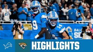 Lions offense GOES OFF in 526 win  Lions vs Jaguars Week 11 NFL Highlights [upl. by Davita]