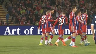 Paulaner Cup 2014 FC Bayern gewinnt 51  alle Tore  Alonso trifft für FCB [upl. by Emmalynne]