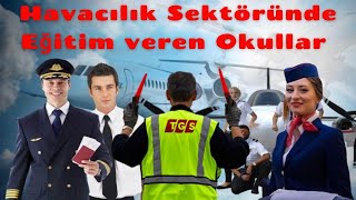 Havacılık Sektöründe Eğitim veren Okullar Hangileri Havacılıkta İş İmkanları [upl. by Ahsyas959]