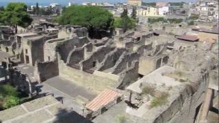 Herculaneum Ancient City Italy Roman Ruins Site in Napels 2011 [upl. by Cooper]