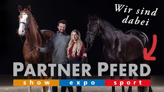 Partner Pferd Leipzig 2024  Wir sind dabei 🤩 Reiten Meet and Greet Sport und Pferdemesse 🐴 [upl. by Atig]