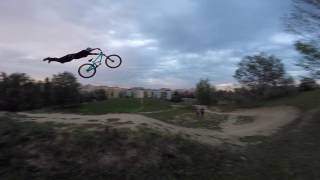 Bikepark Kazoora 4X Fourcross with Tricks by Kraja [upl. by Atterrol956]