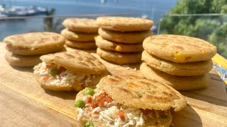 GORDITAS DE MANTECA CON VERDURAS  SEMANA SANTA [upl. by Popelka]