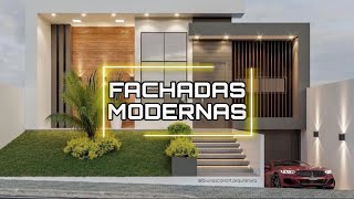 30 FACHADAS DE CASAS MODERNAS  TENDÊNCIA 2022 DE FACHADAS CONTEMPORÂNEAS  DICAS E IDEIAS [upl. by Sheree]