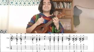 Tiptoe Trough The Tulips Ukulele Instrumental sheet music and tab in description [upl. by Vassily]